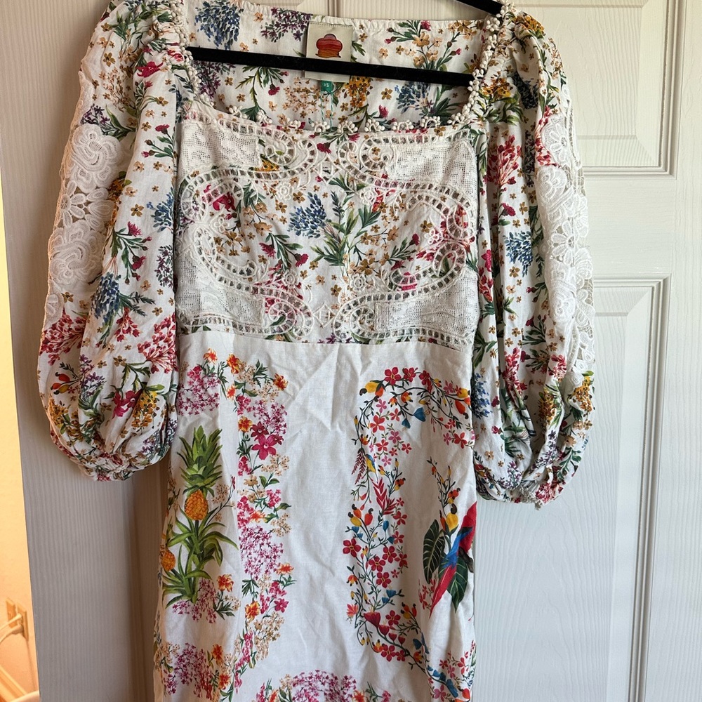 NWT Farm Rio Floral Dress